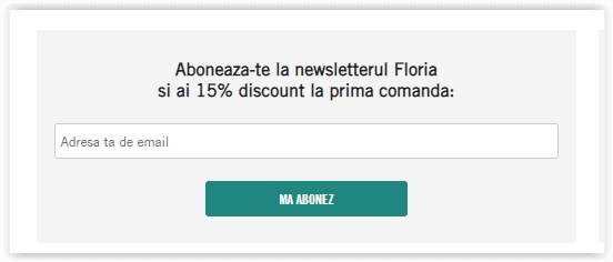 reducere flori buchete floria