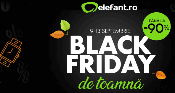 reduceri elefant black friday toamna